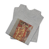 Masters of Art Gustav Klimt's Hygieia Unisex Jersey Short Sleeve T-Shirt - POPvault