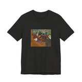 Masters of Art Henri de Toulouse–Lautrec At the Moulin Rouge Unisex Jersey Short Sleeve T-Shirt - POPvault
