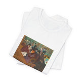 Masters of Art Henri de Toulouse–Lautrec At the Moulin Rouge Unisex Jersey Short Sleeve T-Shirt - POPvault