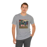 Masters of Art Henri de Toulouse–Lautrec Marcelle Lender Dancing the Bolero in Chilpéric Unisex Jersey Short Sleeve T-Shirt - POPvault