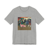 Masters of Art Henri de Toulouse–Lautrec Marcelle Lender Dancing the Bolero in Chilpéric Unisex Jersey Short Sleeve T-Shirt - POPvault