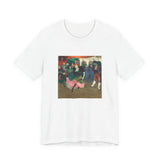 Masters of Art Henri de Toulouse–Lautrec Marcelle Lender Dancing the Bolero in Chilpéric Unisex Jersey Short Sleeve T-Shirt - POPvault