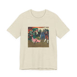 Masters of Art Henri de Toulouse–Lautrec Marcelle Lender Dancing the Bolero in Chilpéric Unisex Jersey Short Sleeve T-Shirt - POPvault