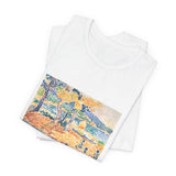 Masters of Art Henri - Edmond Cross Pines on the Coastline Unisex Jersey Short Sleeve T-Shirt - POPvault