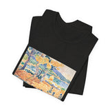 Masters of Art Henri - Edmond Cross Pines on the Coastline Unisex Jersey Short Sleeve T-Shirt - POPvault