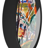 Masters of Art Henry Lyman Sayen Landscape, Bridge, Huntingdon Valley Premium Wall Clock - POPvault