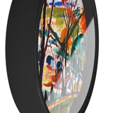 Masters of Art Henry Lyman Sayen Landscape, Bridge, Huntingdon Valley Premium Wall Clock - POPvault