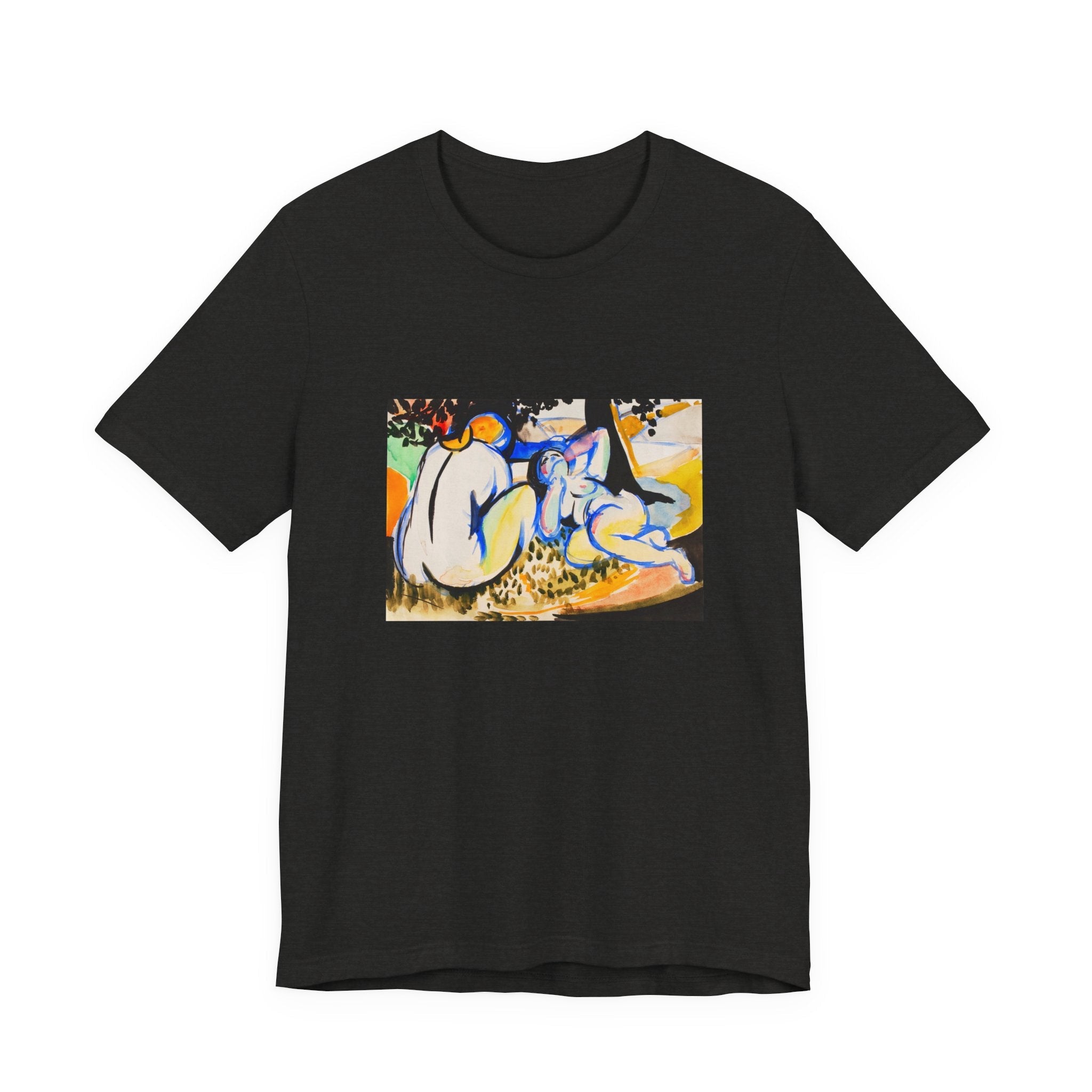 Masters of Art Henry Lyman Sayen Nudes Unisex Jersey Short Sleeve T-Shirt - POPvault