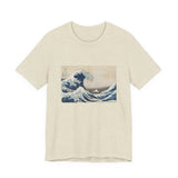 Masters of Art Hokusai's Under the Wave off Kanagawa Unisex Jersey Short Sleeve T-Shirt - POPvault