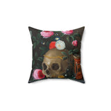 Masters of Art Jan van Kessel Vanitas Still Life Square Indoor Accent Pillow - POPvault