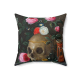Masters of Art Jan van Kessel Vanitas Still Life Square Indoor Accent Pillow - POPvault
