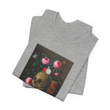 Masters of Art Jan van Kessel Vanitas Still Life Unisex Jersey Short Sleeve T-Shirt - POPvault