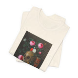 Masters of Art Jan van Kessel Vanitas Still Life Unisex Jersey Short Sleeve T-Shirt - POPvault