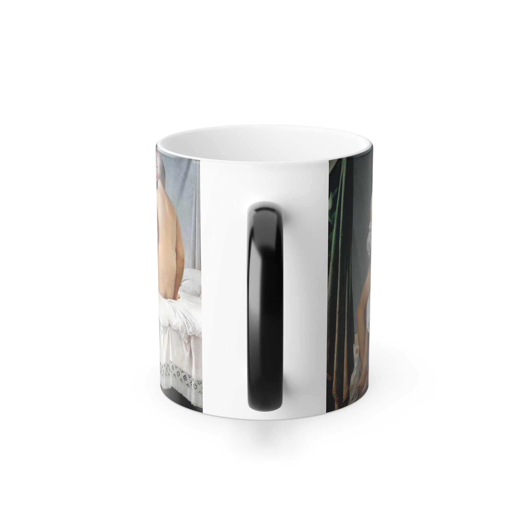Masters of Art Jean Auguste Dominique Ingres's The Valpinçon Bather - Color Morphing 11oz Mug - POPvault