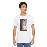 Masters of Art Jean Auguste Dominique Ingres's The Valpinçon Bather Unisex Jersey Short Sleeve T-Shirt - POPvault