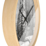Masters of Art Jean Bernard Sitting Cat, From Behind Premium Wall Clock - POPvault