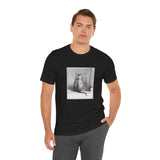 Masters of Art Jean Bernard Sitting Cat, From Behind Unisex Jersey Short Sleeve T-Shirt - POPvault