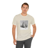 Masters of Art Jean Bernard Sitting Cat, From Behind Unisex Jersey Short Sleeve T-Shirt - POPvault