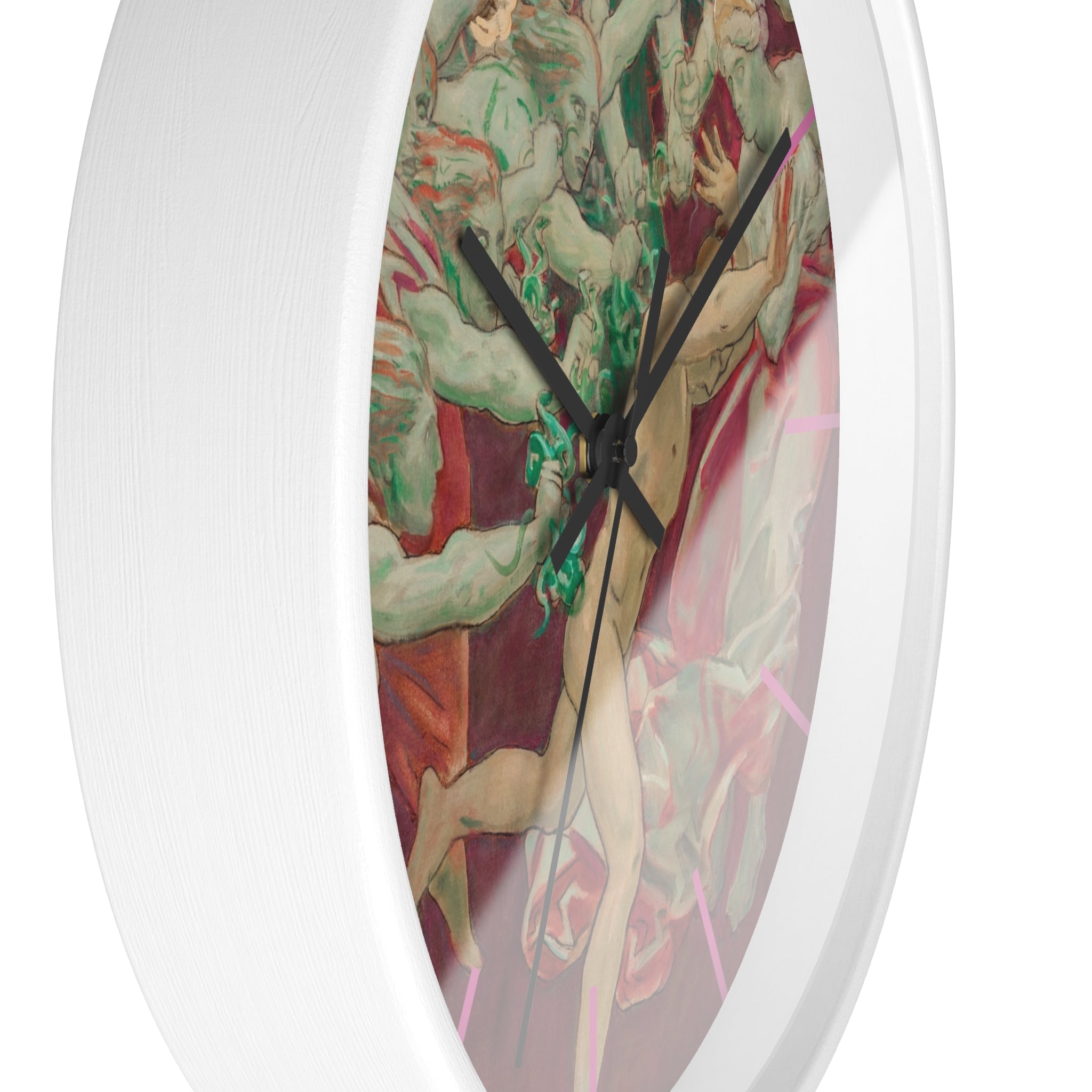 Masters of Art John Singer Sargent Orestes and the Furies Premium Wall Clock - POPvault