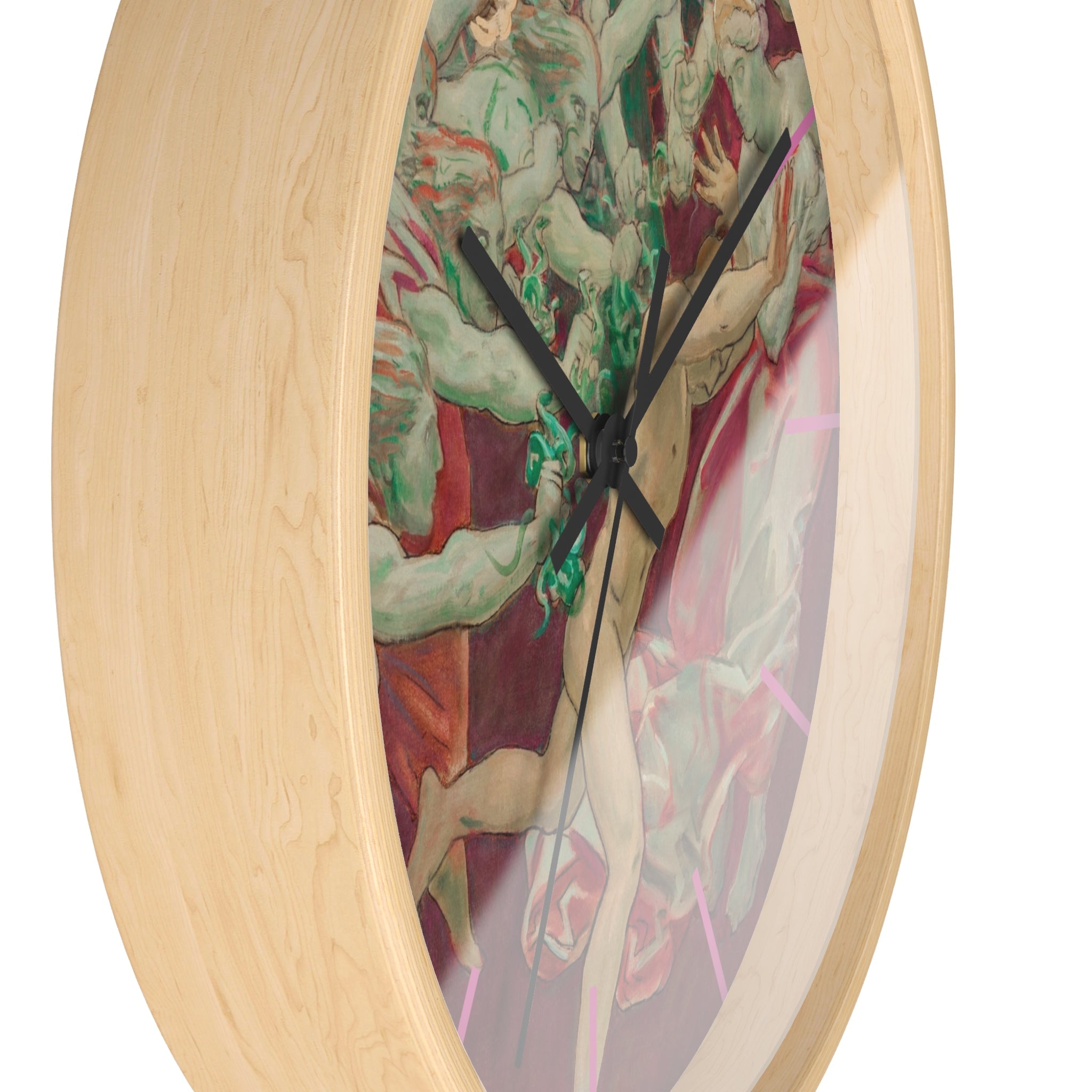 Masters of Art John Singer Sargent Orestes and the Furies Premium Wall Clock - POPvault