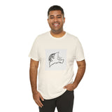 Masters of Art Leo Gestel Peace Dove Unisex Jersey Short Sleeve T-Shirt - POPvault