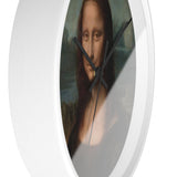 Masters of Art Leonardo da Vinci Mona Lisa del Giocondo Premium Wall Clock - POPvault