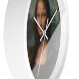 Masters of Art Leonardo da Vinci Mona Lisa del Giocondo Premium Wall Clock - POPvault