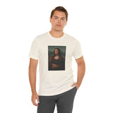 Masters of Art Leonardo da Vinci Mona Lisa del Giocondo Unisex Jersey Short Sleeve T-Shirt - POPvault