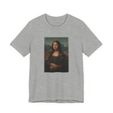 Masters of Art Leonardo da Vinci Mona Lisa del Giocondo Unisex Jersey Short Sleeve T-Shirt - POPvault
