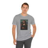 Masters of Art Leonardo da Vinci Mona Lisa del Giocondo Unisex Jersey Short Sleeve T-Shirt - POPvault