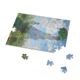 Masters of Art - Madame Monet and Her Son by Claude Monet Jigsaw Puzzle (120, 252, 500 - Piece) - POPvault