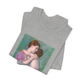 Masters of Art Mary Cassatt Mother and Child Unisex Jersey Short Sleeve T-Shirt - POPvault