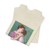 Masters of Art Mary Cassatt Mother and Child Unisex Jersey Short Sleeve T-Shirt - POPvault