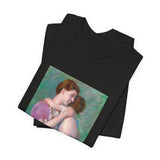Masters of Art Mary Cassatt Mother and Child Unisex Jersey Short Sleeve T-Shirt - POPvault