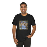Masters of Art Michelangelo Buonarroti's The Last Judgment Unisex Jersey Short Sleeve T-Shirt - POPvault