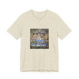 Masters of Art Michelangelo Buonarroti's The Last Judgment Unisex Jersey Short Sleeve T-Shirt - POPvault