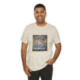 Masters of Art Michelangelo Buonarroti's The Last Judgment Unisex Jersey Short Sleeve T-Shirt - POPvault
