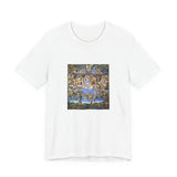 Masters of Art Michelangelo Buonarroti's The Last Judgment Unisex Jersey Short Sleeve T-Shirt - POPvault