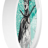 Masters of Art Moriz Jung Greyhound Premium Wall Clock - POPvault