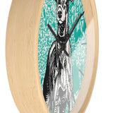 Masters of Art Moriz Jung Greyhound Premium Wall Clock - POPvault