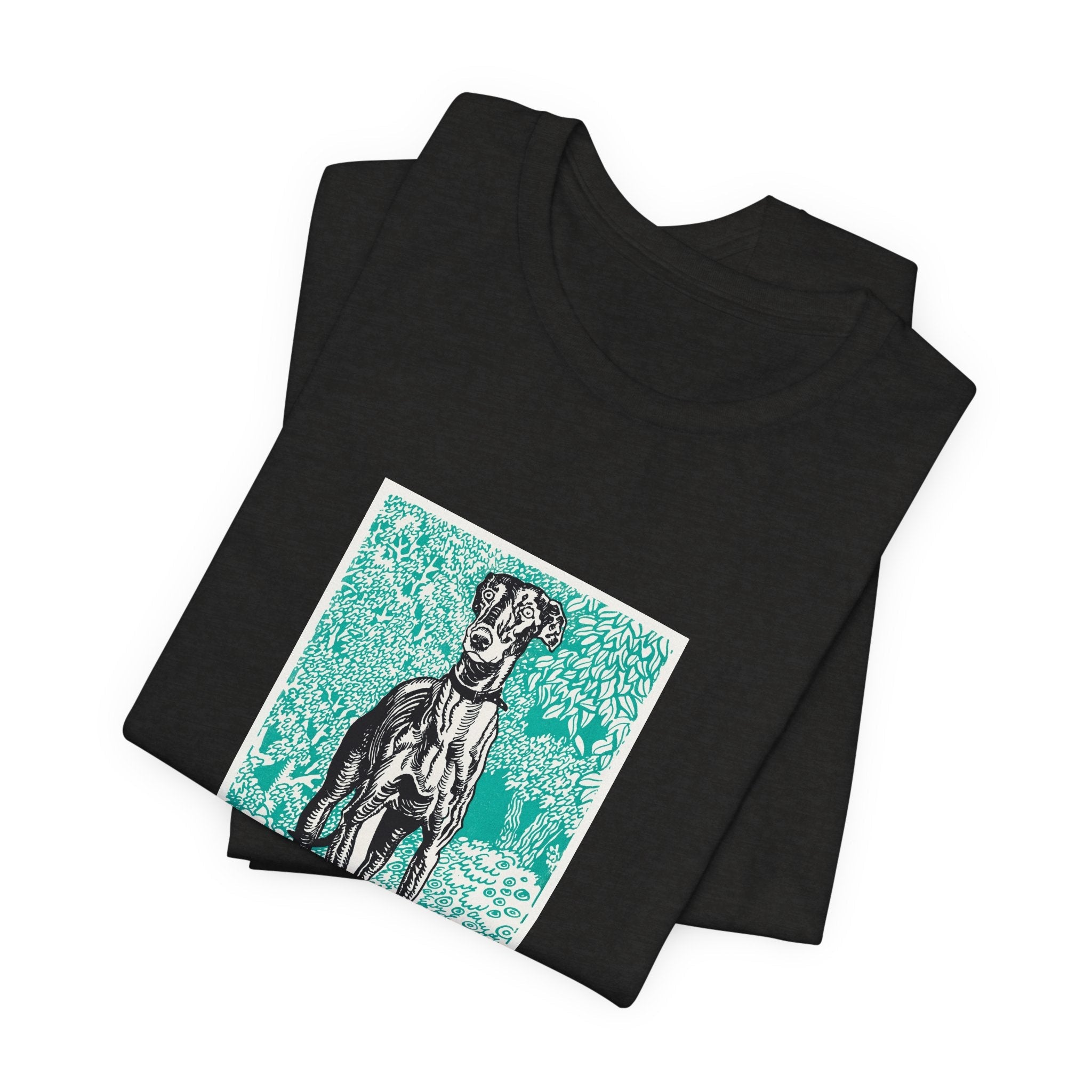 Masters of Art Moriz Jung Greyhound Unisex Jersey Short Sleeve T-Shirt - POPvault