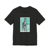 Masters of Art Moriz Jung Greyhound Unisex Jersey Short Sleeve T-Shirt - POPvault