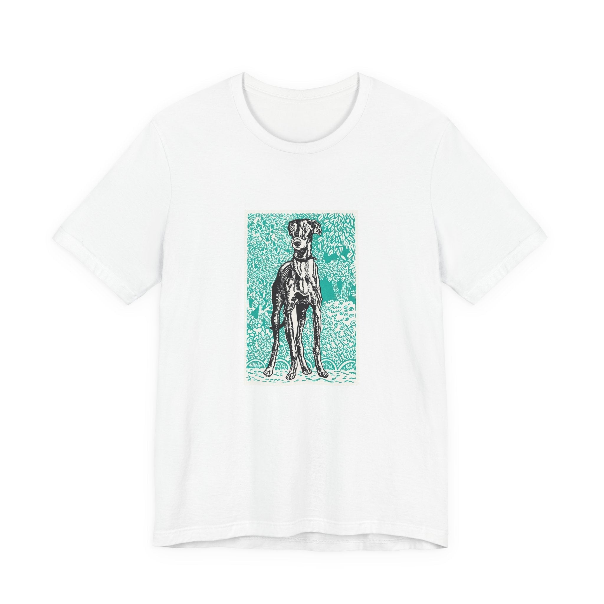 Masters of Art Moriz Jung Greyhound Unisex Jersey Short Sleeve T-Shirt - POPvault