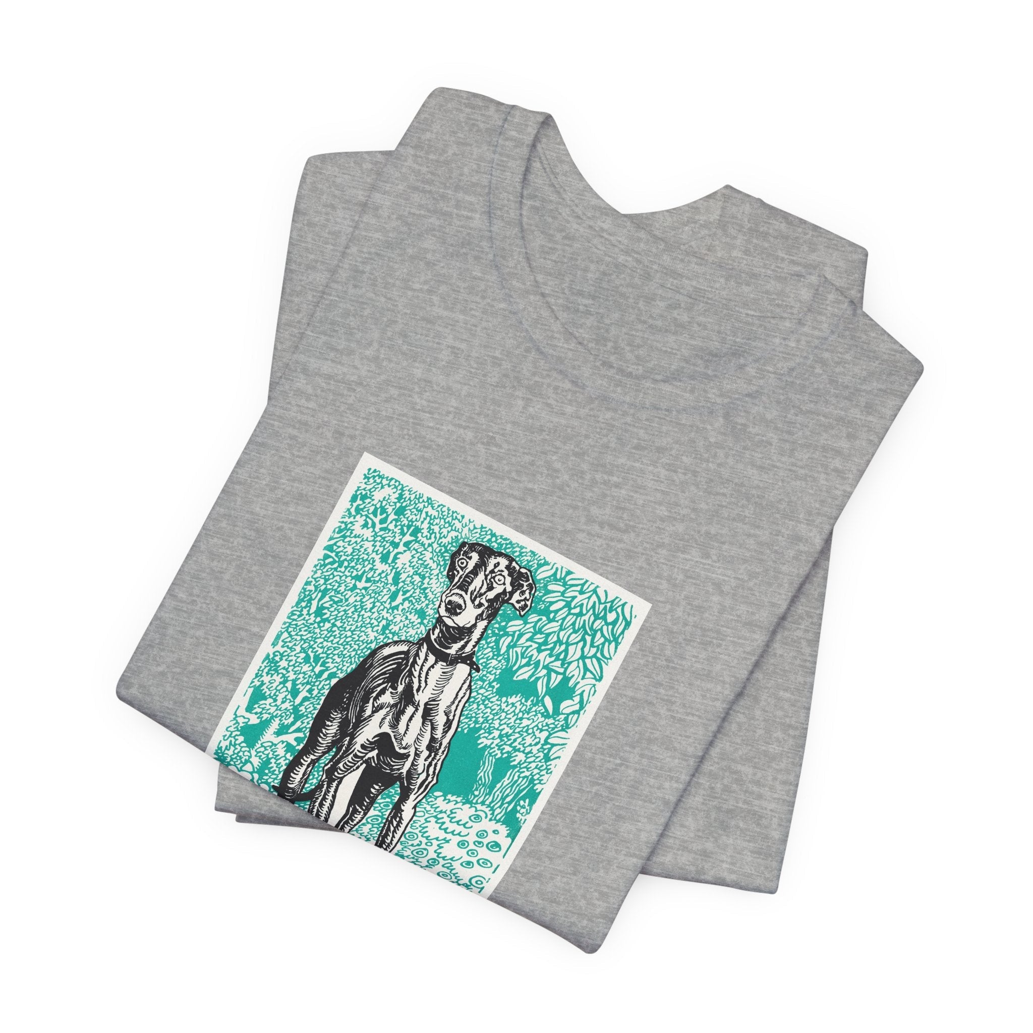 Masters of Art Moriz Jung Greyhound Unisex Jersey Short Sleeve T-Shirt - POPvault