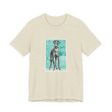 Masters of Art Moriz Jung Greyhound Unisex Jersey Short Sleeve T-Shirt - POPvault
