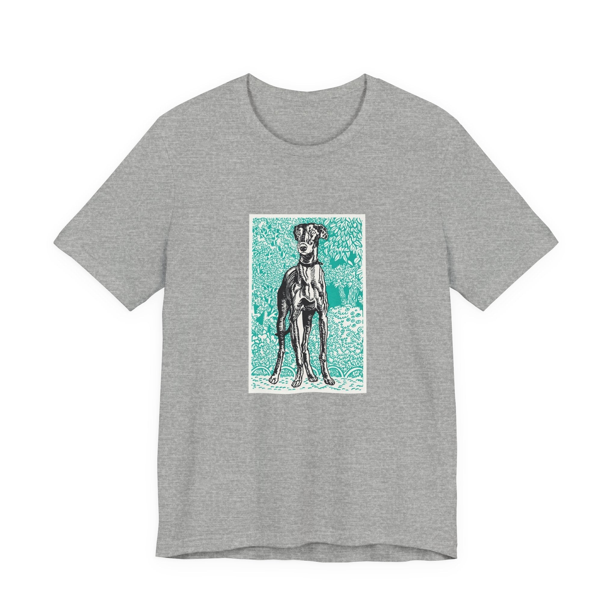 Masters of Art Moriz Jung Greyhound Unisex Jersey Short Sleeve T-Shirt - POPvault