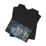 Masters of Art Paul Cézanne Group of Bathers Unisex Jersey Short Sleeve T-Shirt - POPvault