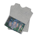 Masters of Art Paul Cézanne Group of Bathers Unisex Jersey Short Sleeve T-Shirt - POPvault