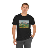 Masters of Art Paul Cézanne Mont Sainte - Victoire Unisex Jersey Short Sleeve T-Shirt - POPvault