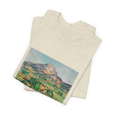 Masters of Art Paul Cézanne Mont Sainte - Victoire Unisex Jersey Short Sleeve T-Shirt - POPvault